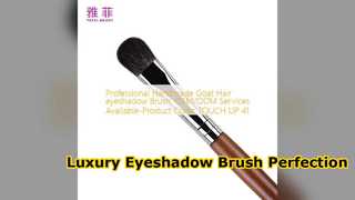 فرشاة ظلال شعر الماعز الفاخرة OEM ODM